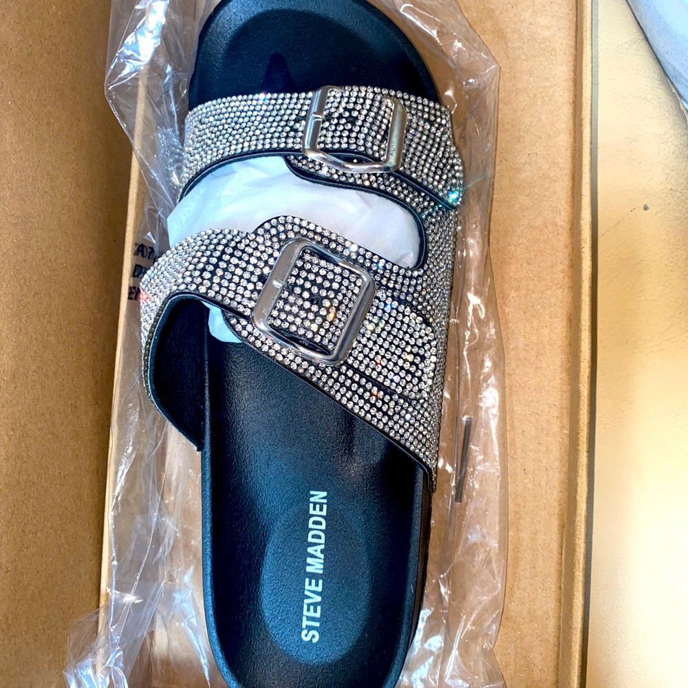Steve Madden Rhinestone Sandals